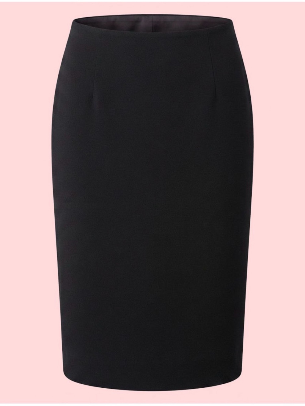 🖤 OSCAR by Oscar de la Renta wool pencil skirt deep eggplant black, quiet luxury